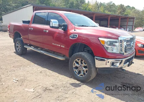 2017 Nissan Titan Xd Sl/Pro-4X/Plat Reserve из США, поврежденный, VIN 1N6BA1F47HN522884